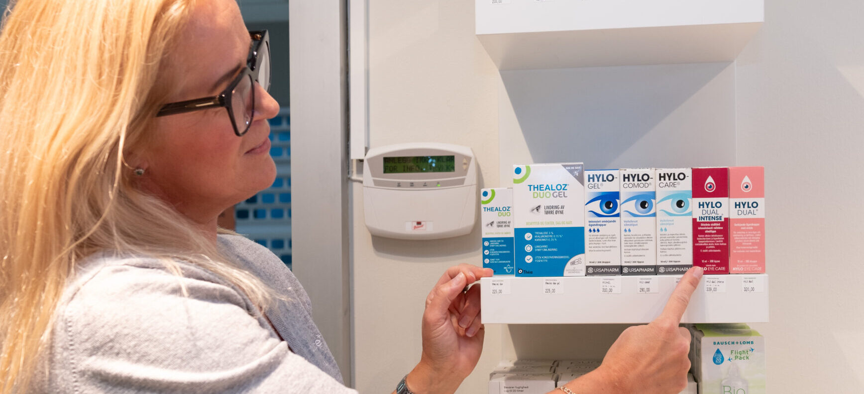 Øyedråper mot tørre øyne